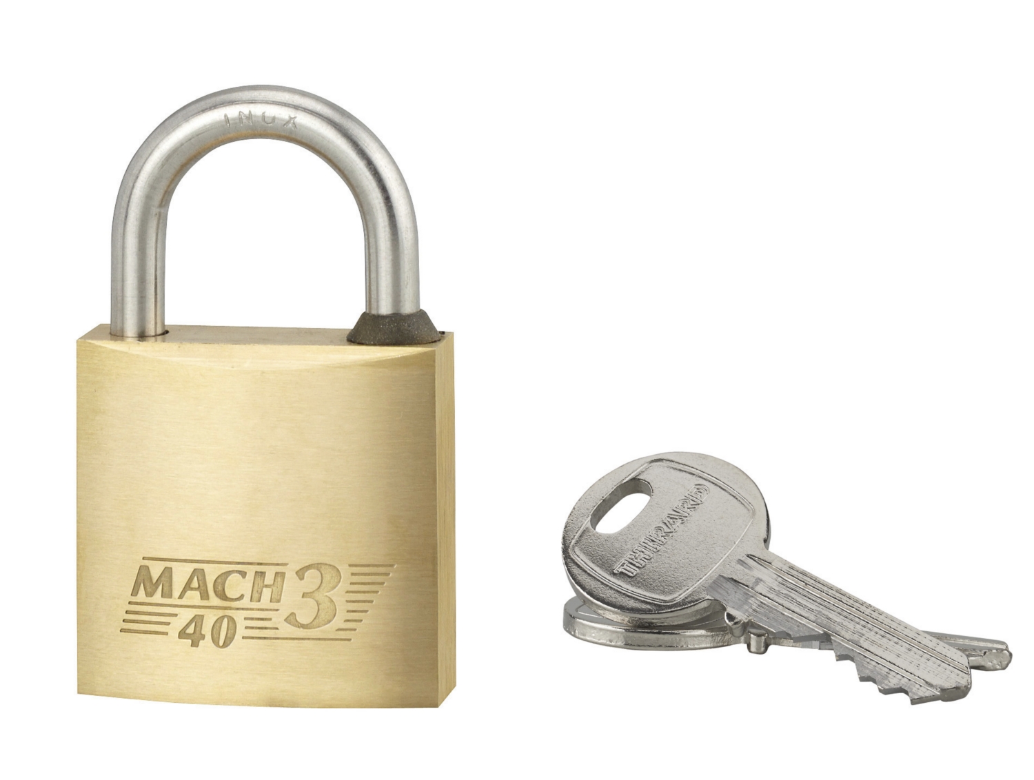 Cadenas laiton monobloc anse - MACH.3 Thirard