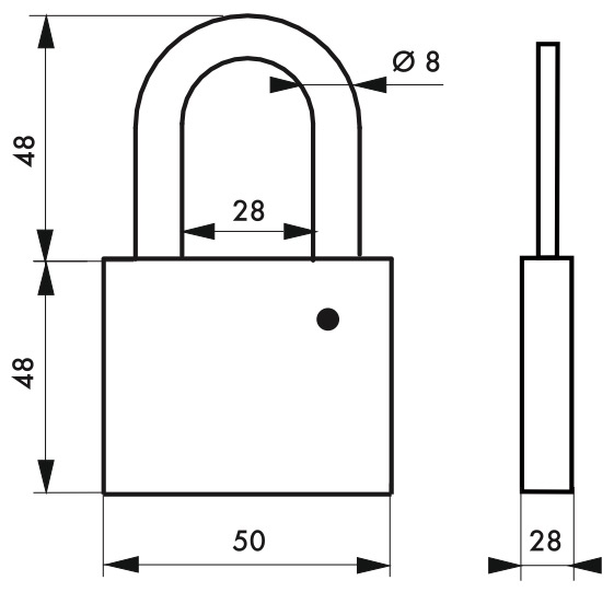 Cadenas laiton 407.CP Thirard