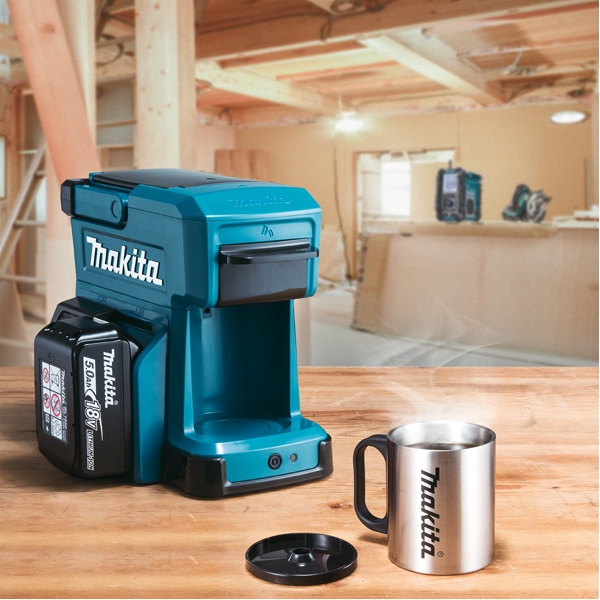 Machine à café 18 V ou 12 V Li-Ion DCM501Z Makita