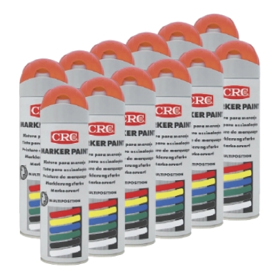 Peinture de marquage temporaire Marker Paint - Lot 12 10165 CRC Industrie