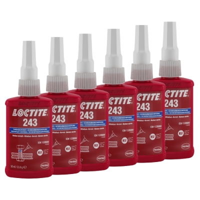 Loctite 243 frein filet - Lot de 6 1335884 Loctite