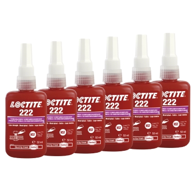 Loctite 222 frein filet - Lot de 6