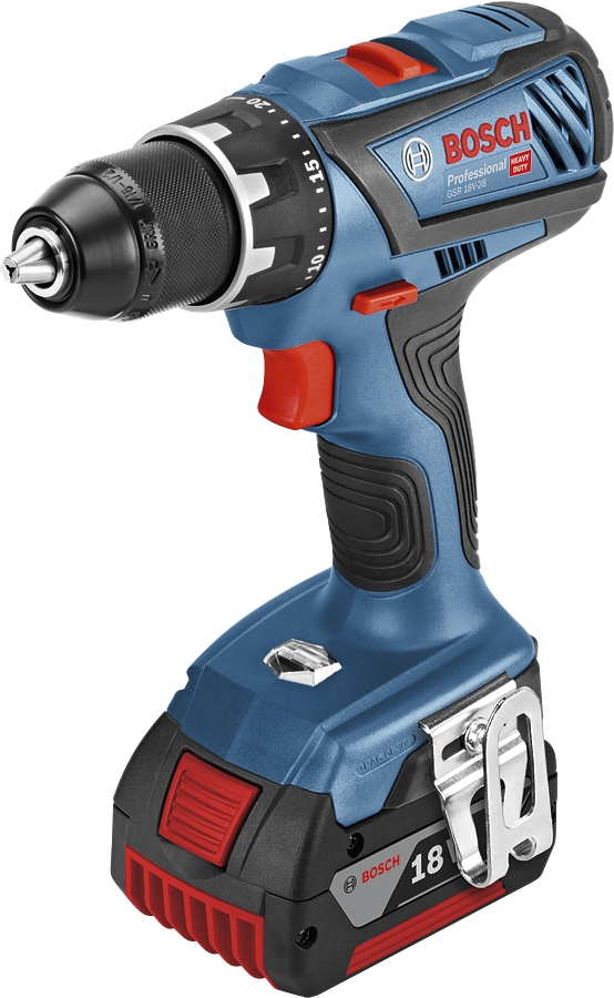 Perceuse visseuse GSR 18V-28 + 2 batterie 18V 4Ah GSR18V284AH Bosch Professional