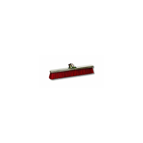 Balai cantonnier rouge 60 cm Milbox
