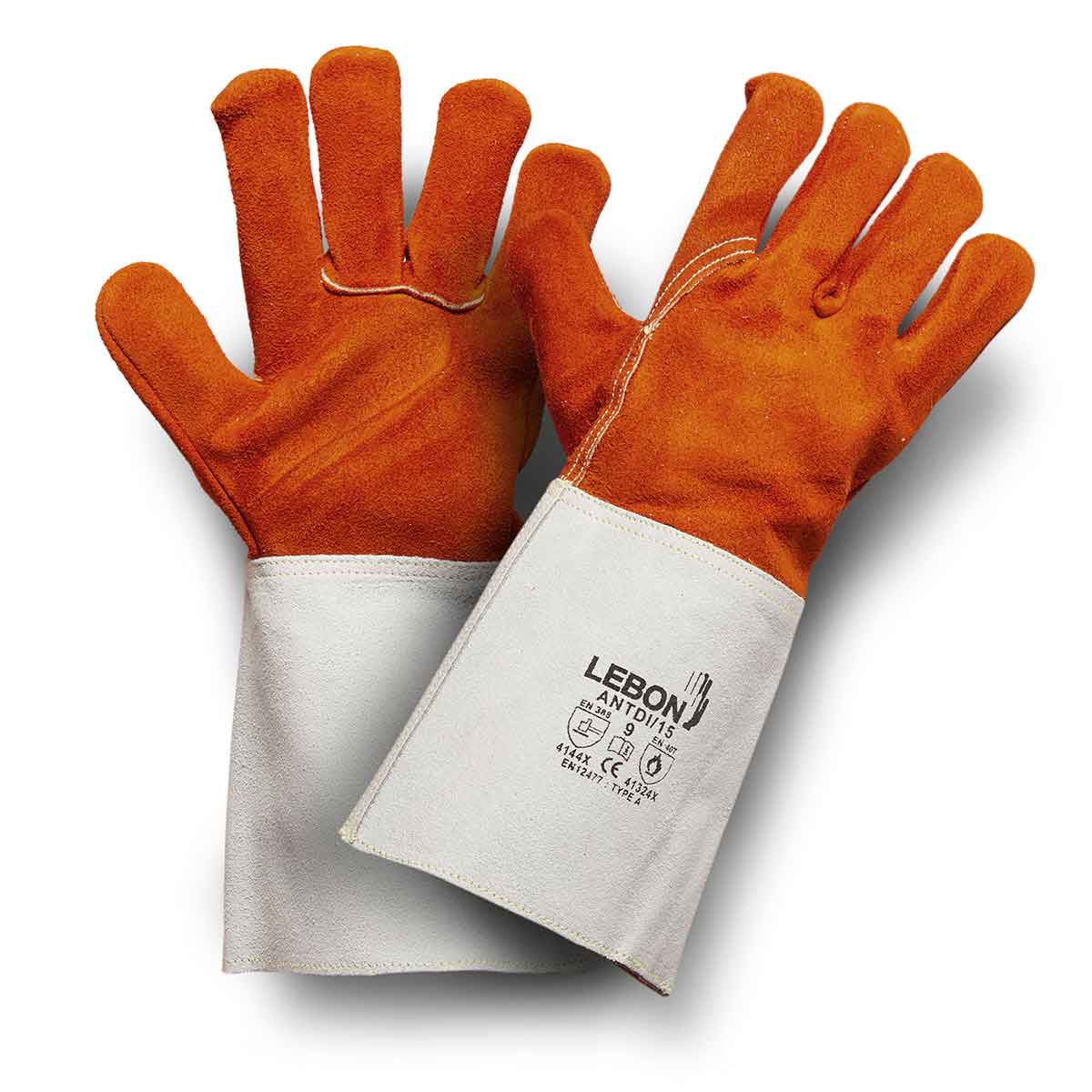 Gants protection soudeur