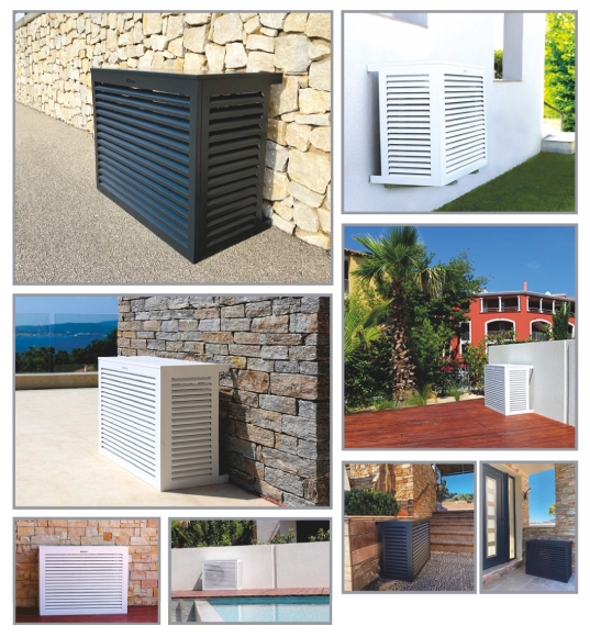 Decoclim : la solution esthétique pour cacher les climatiseurs et ...