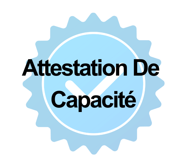 Logo ADC attestation de capacité