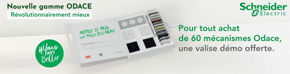 Nouvelle gamme Odace - Conditions