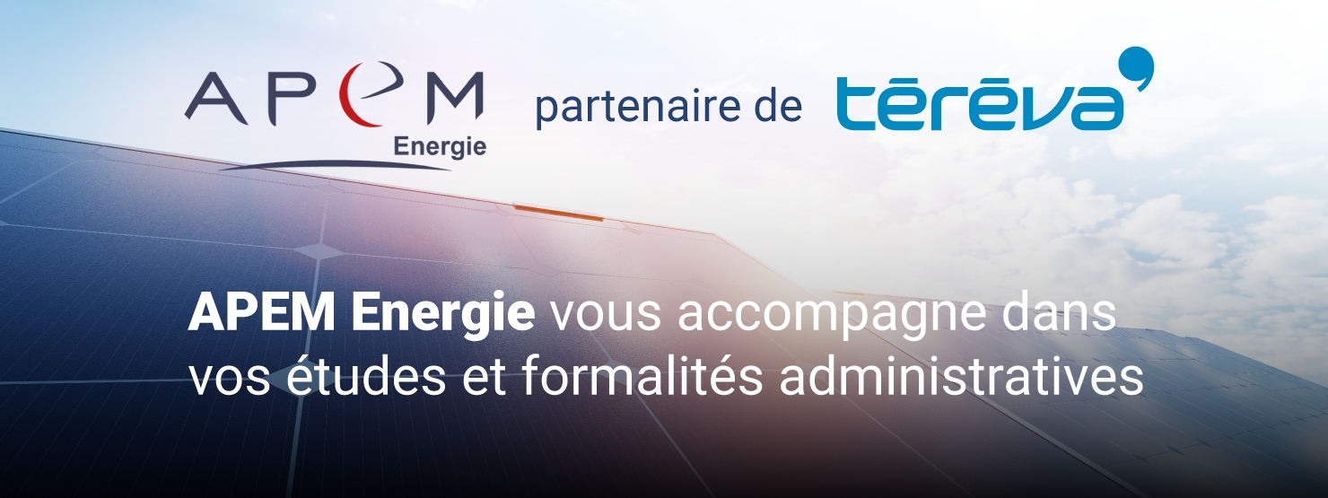 Bandeau partenariat APEM Energie et Téréva
