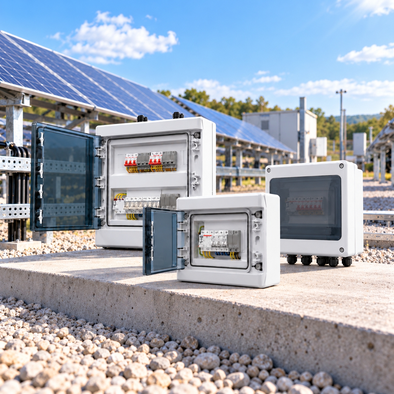 Coffret photovoltaïque