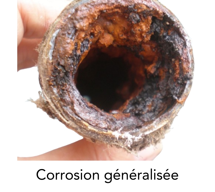 Image corrosion généralisée