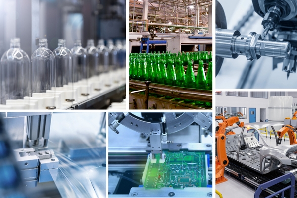 Vérins pneumatiques en industrie