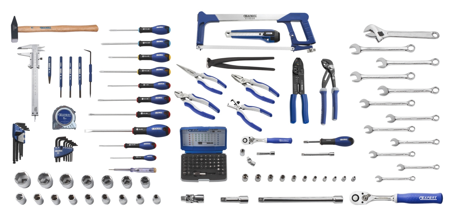 Valise de maintenance de 142 outils Expert 