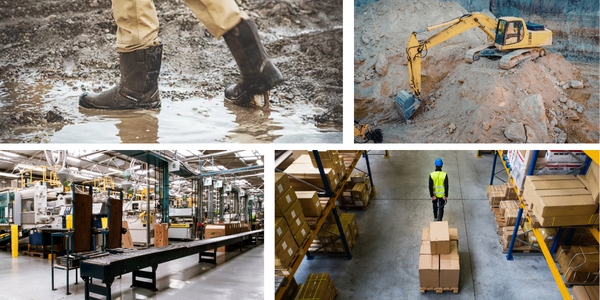 Environnement de travail – chaussures de sécurité