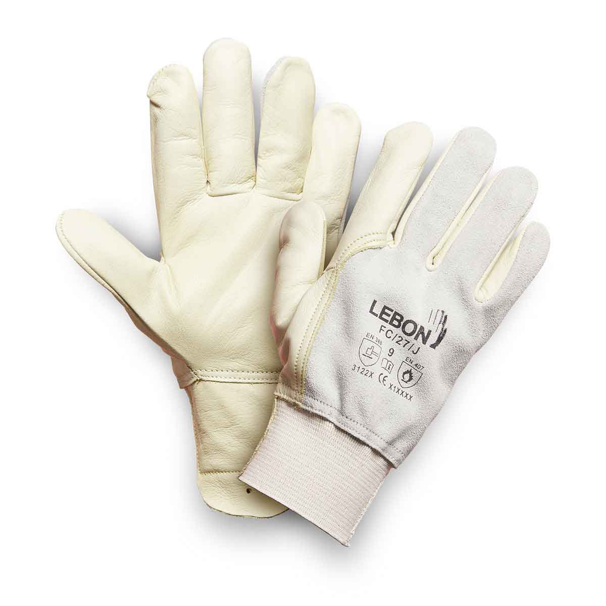 Gants de manutention cuir FC/27J Lebon Protection