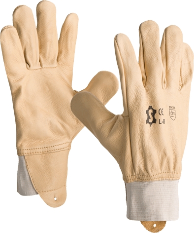  Gants de manutention cuir Sacobel L-8 