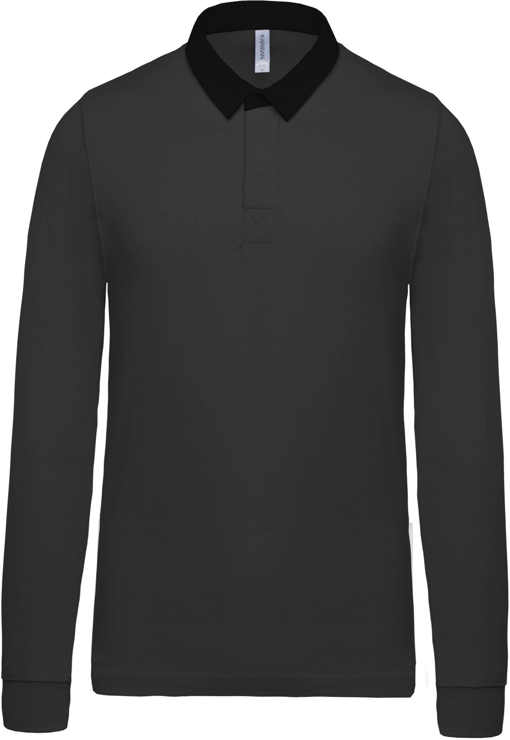  Polo Rugby K213 - Gris foncé 
