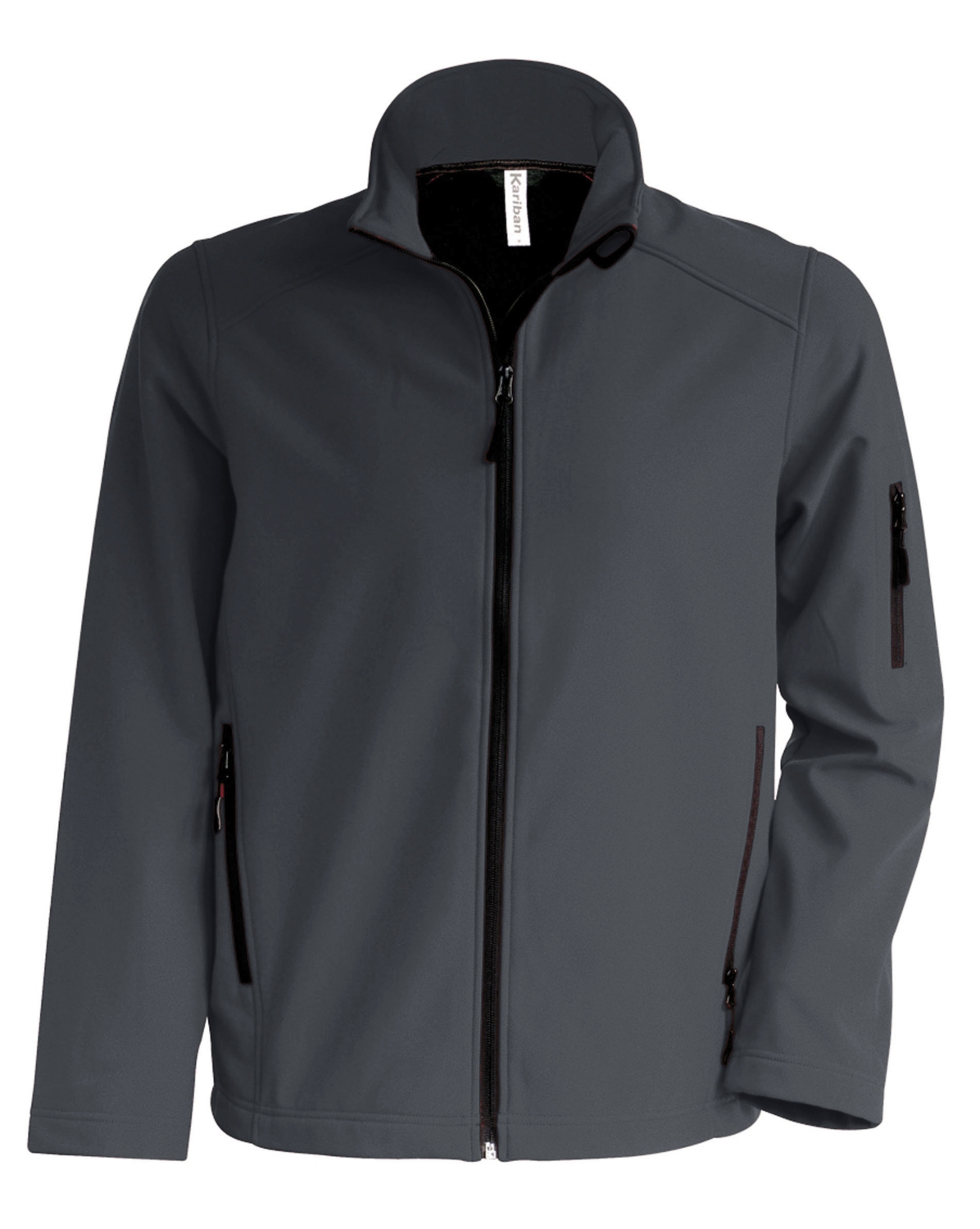 Veste softshell K401 - Gris titanium Kariban