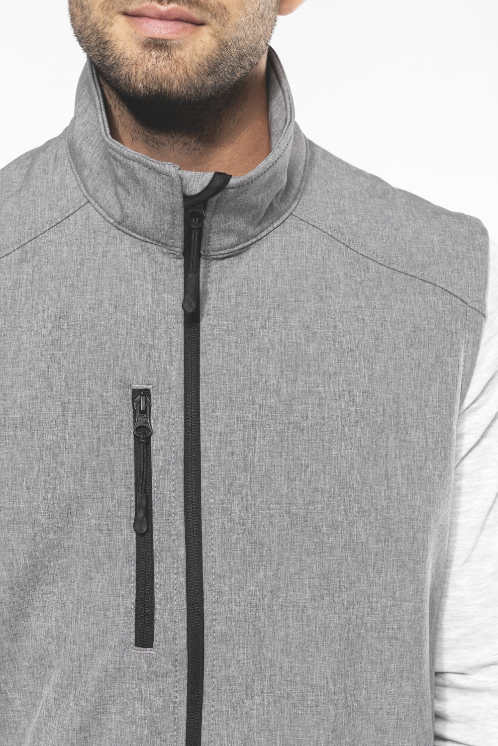 Gilet softshell K403 - Gris Kariban