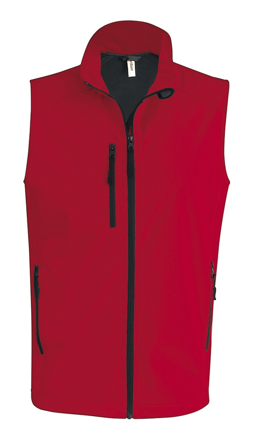 Gilet softshell K403 - Rouge Kariban
