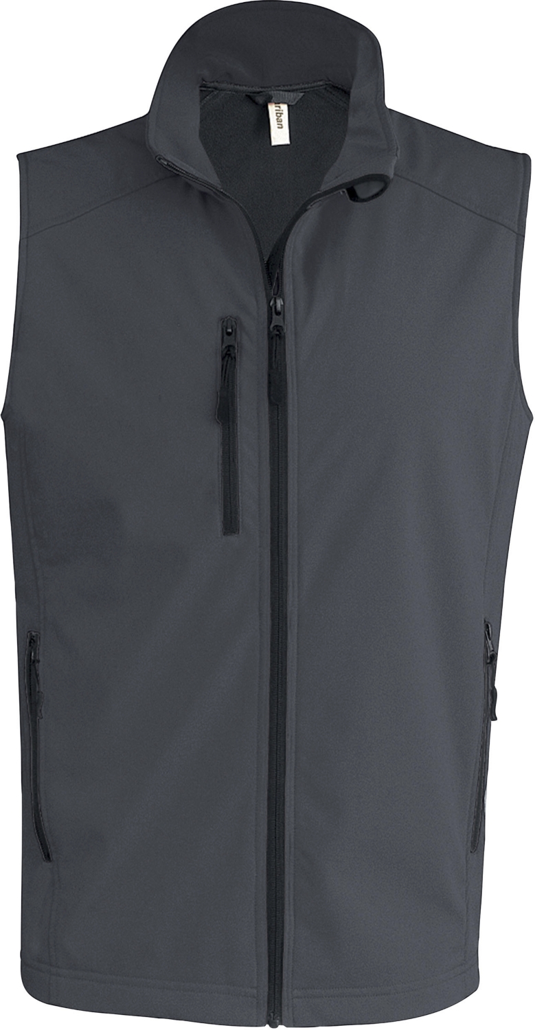 Gilet softshell K403 - Gris titane Kariban