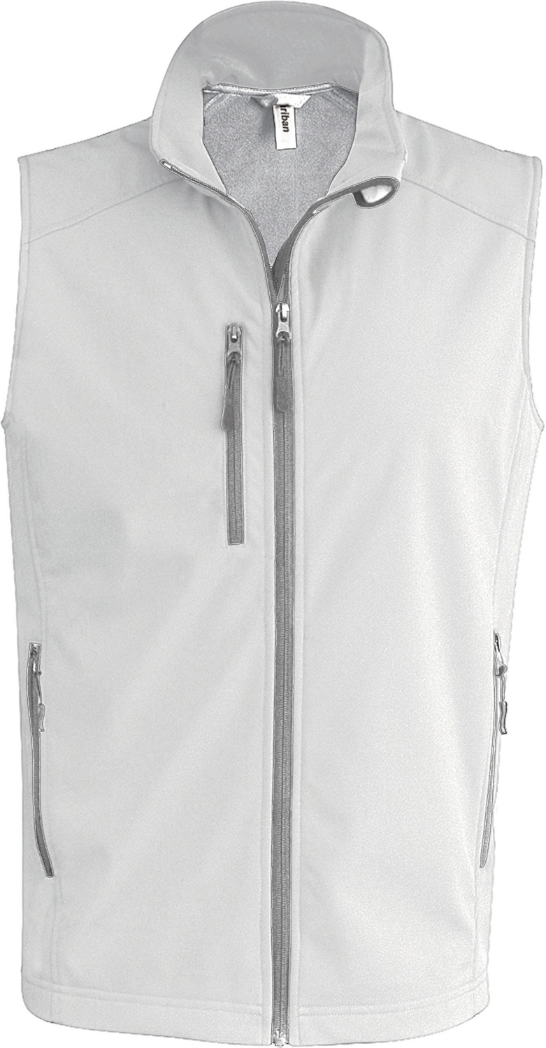 Gilet softshell K403 - Blanc Kariban