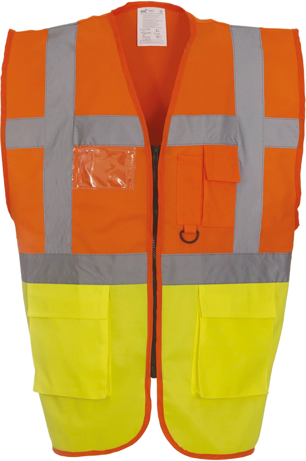  Gilet YW801 HV - Orange / Jaune 