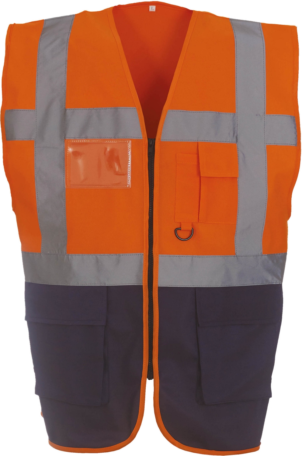 Gilet YW801 HV - Orange / Marine Yoko