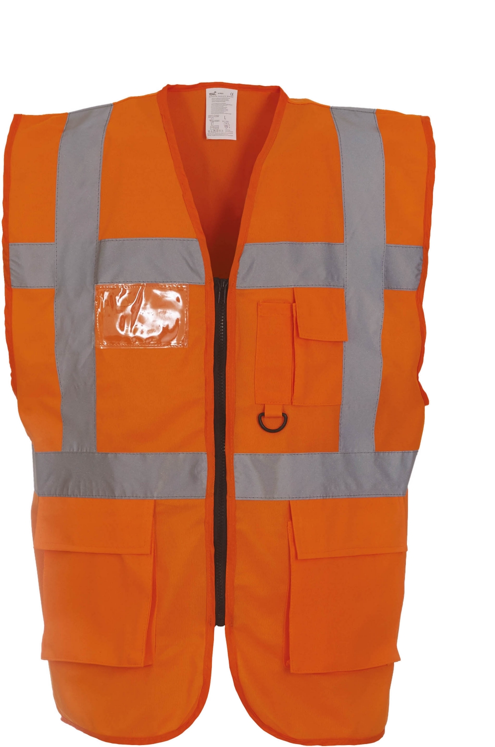 Gilet multifonction YHVW801 HV - Orange Yoko