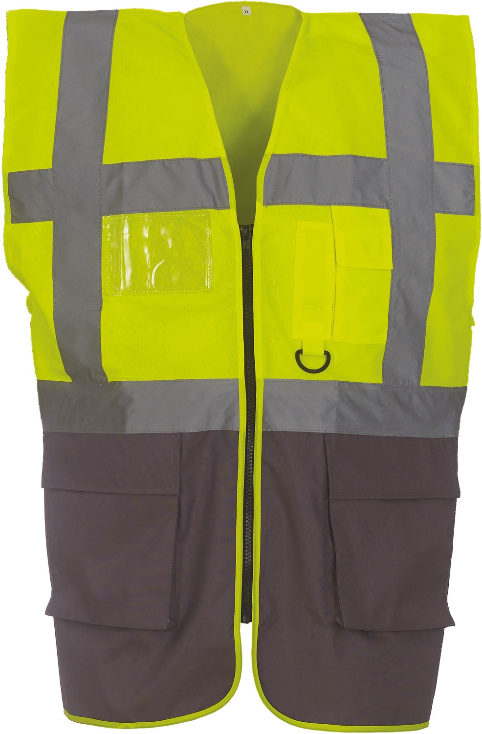 Gilet YW801 HV - Jaune / gris Yoko