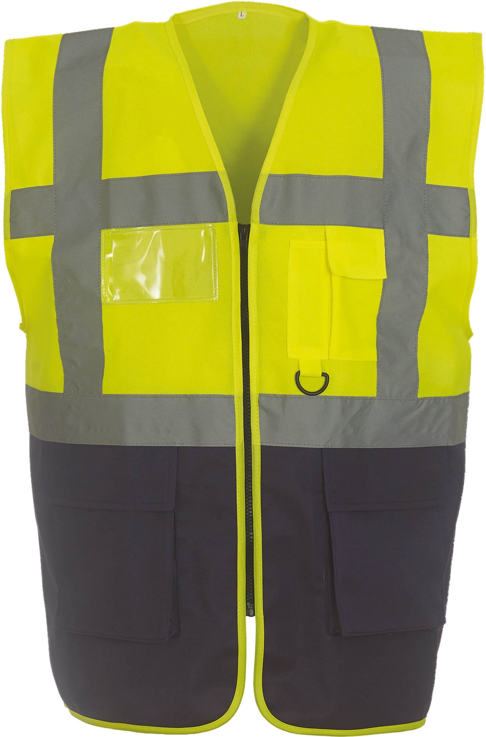  Gilet YW801 HV - Jaune / Marine 