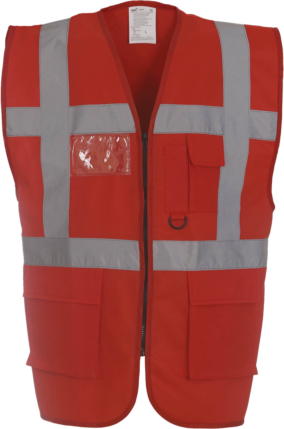  Gilet YW801 HV - Rouge 