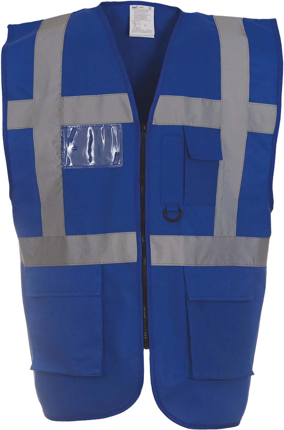 Gilet YW801 HV - Bleu royal Yoko