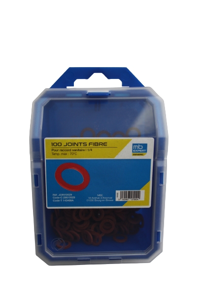 Joint fibre vulcanisé rouge MB Expert