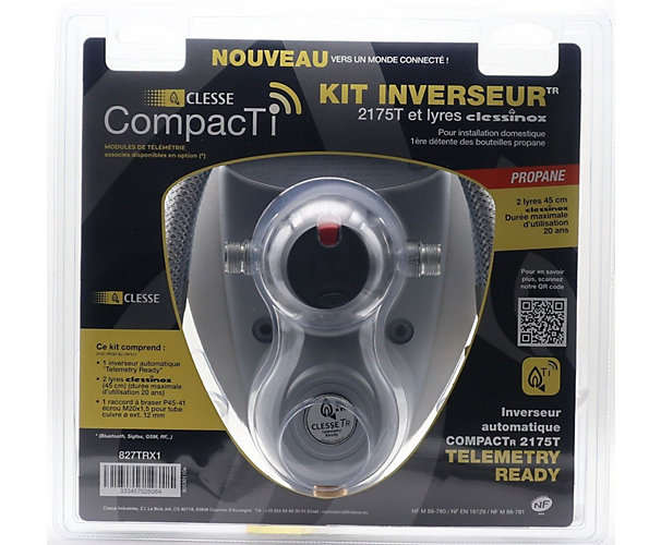 Kit inverseur - Compact Ti 2175T + 2 lyres inox Clesse