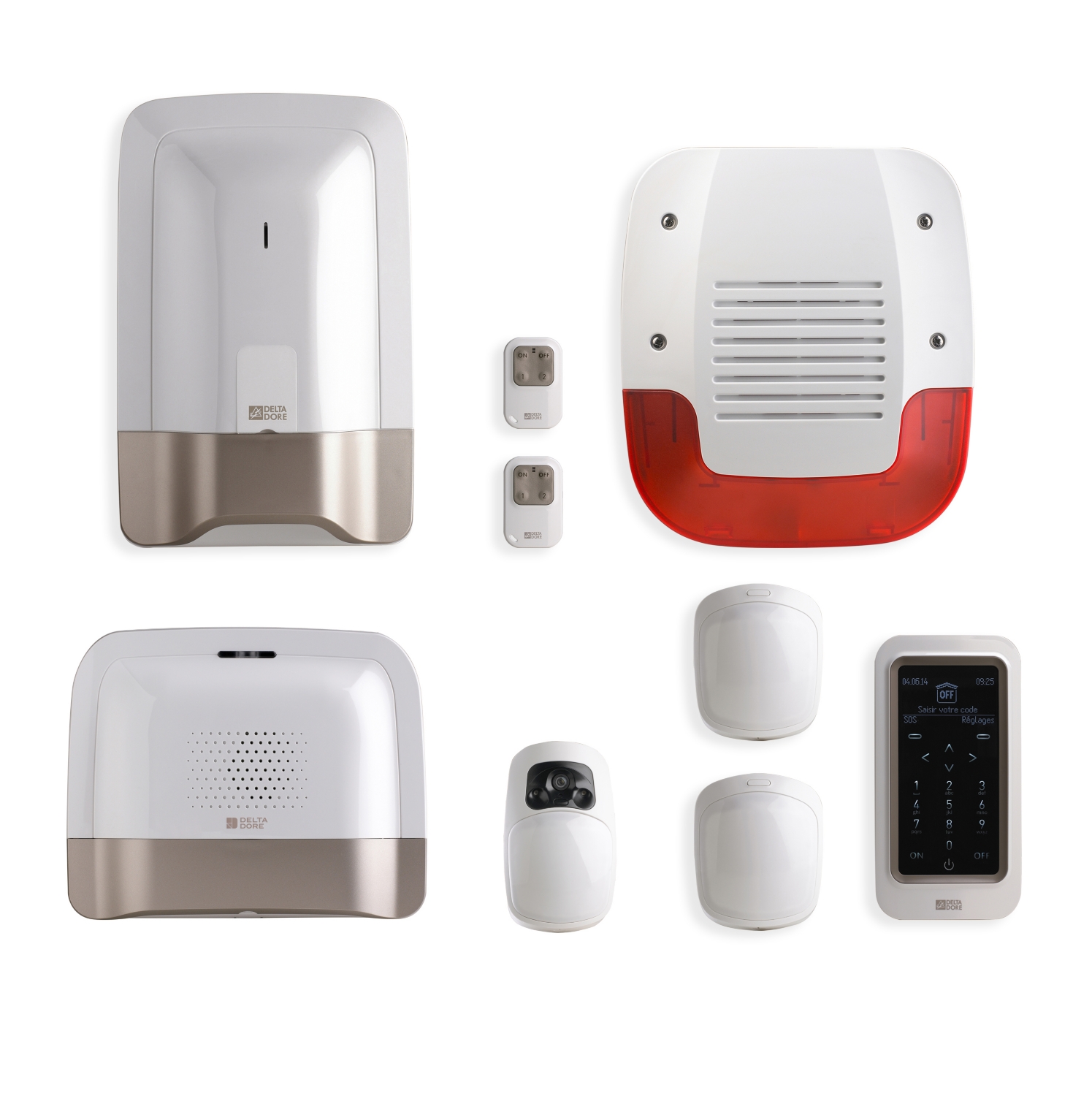 Pack alarme Tyxal+ vidéo Delta Dore