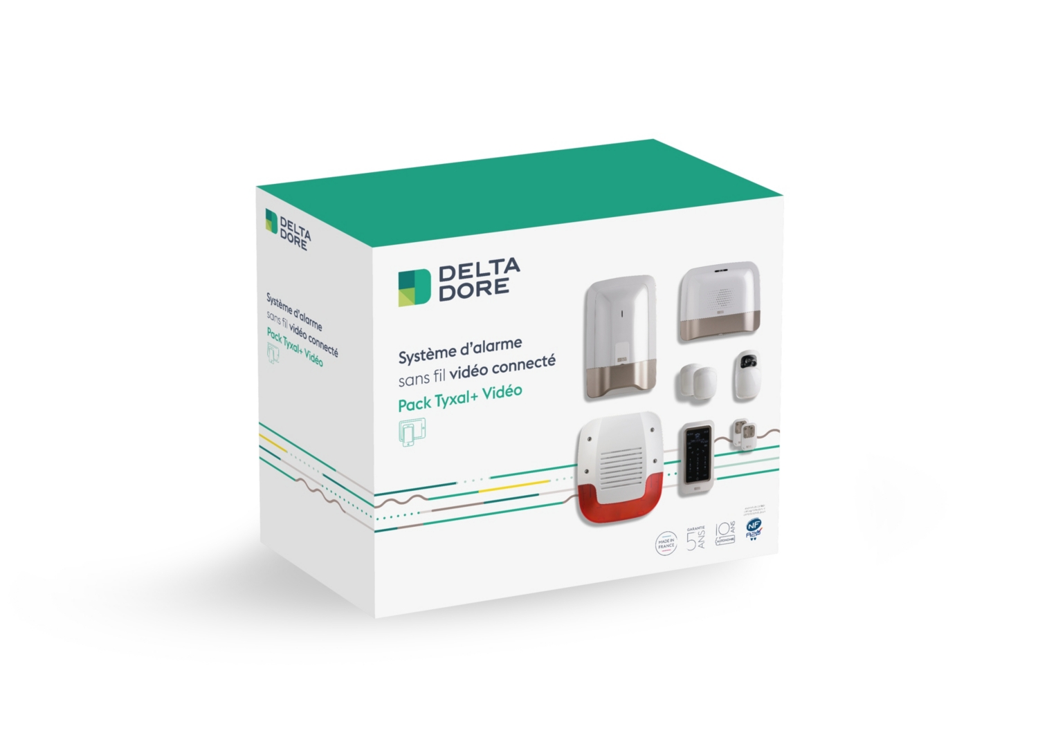 Pack alarme Tyxal+ vidéo Delta Dore