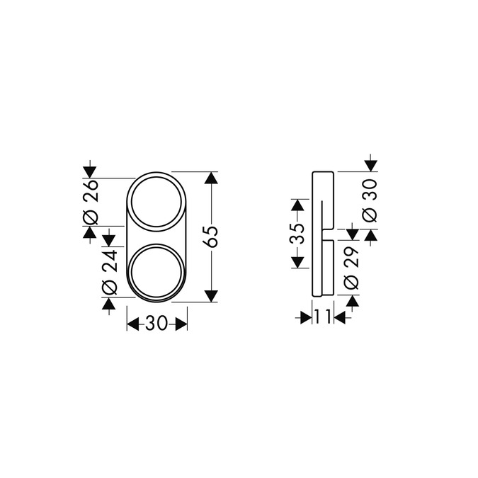 Pince "dévisse flexible" 28072000 Hansgrohe