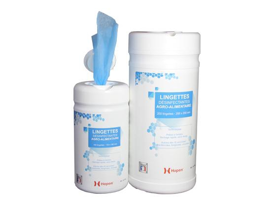  Lingettes désinfectantes sans rinçage Hop Pro 