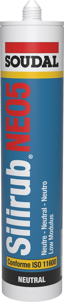 Mastic silicone Silirub NEO5 Soudal