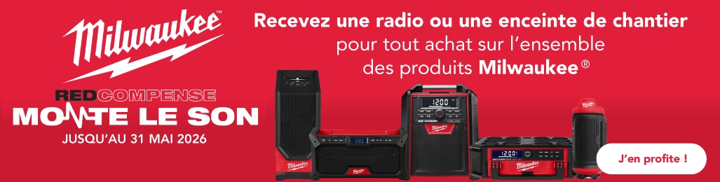 Redcompense monte le son Milwaukee - Conditions