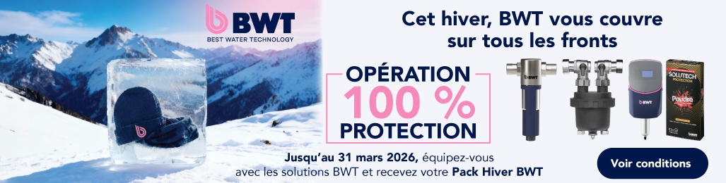 BWT vous couvre sur tous les fronts - conditions