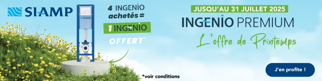 4 bâtis support Ingenio achetés = 1 offert - conditions