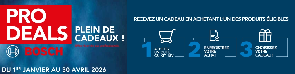 Offres PRO DEALS Bosch
