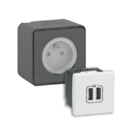 Appareillage, prise et interrupteur