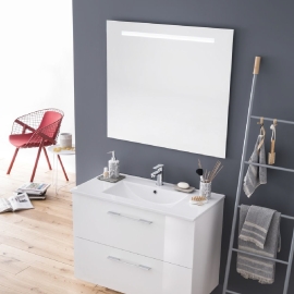 Meuble de salle de bains et céramique