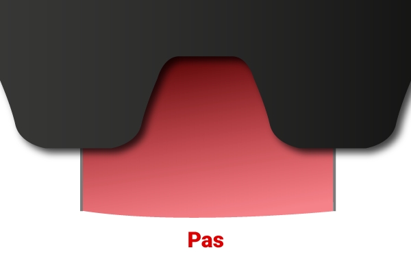 schéma pas courroie dentée