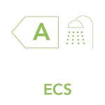 Logo eau chaude sanitaire ECS douche