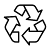 pictograme du cygle recyclage