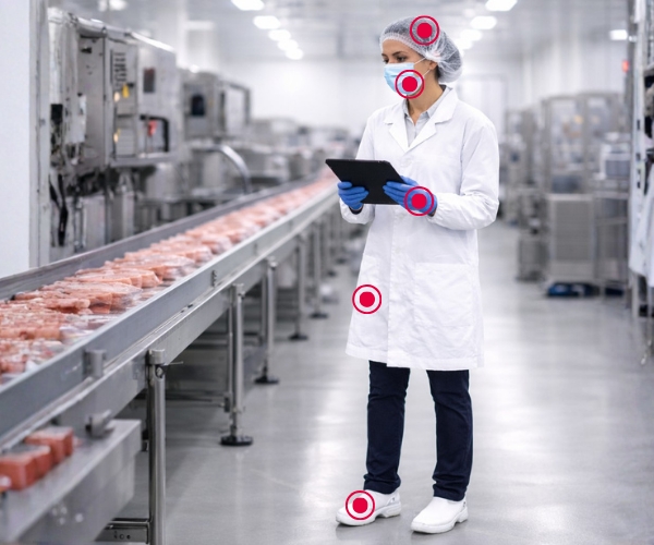 Prélèvements en zone de production